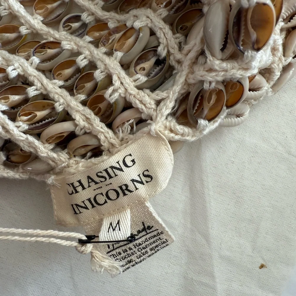 Cowrie Shell & Crochet Camisole - Picture 14 of 16